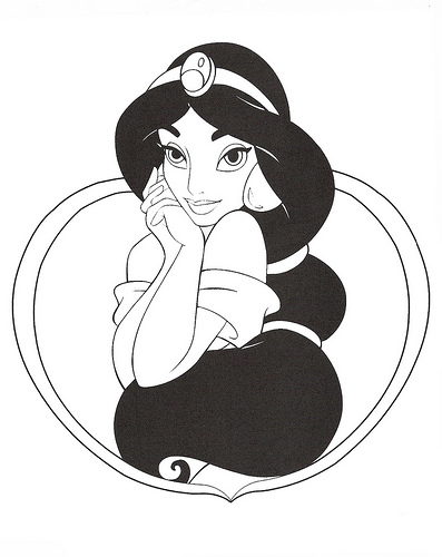 The Exotic Jasmine Disney Coloring Pages87a7 Coloring Page