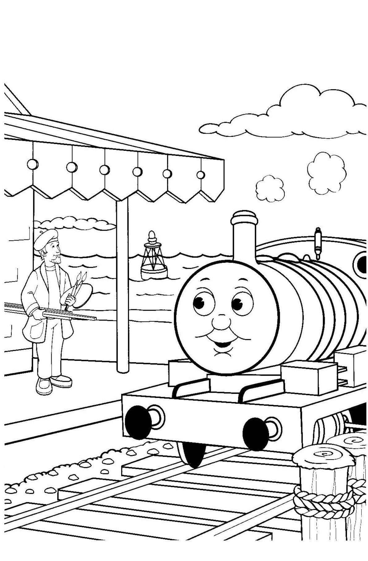 Thomas At The Stations