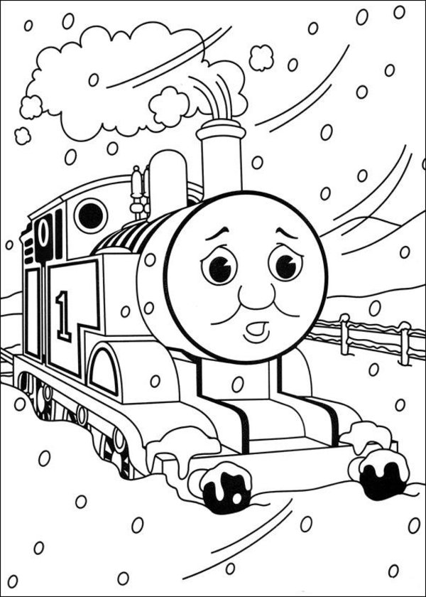 Thomas In The Snows
