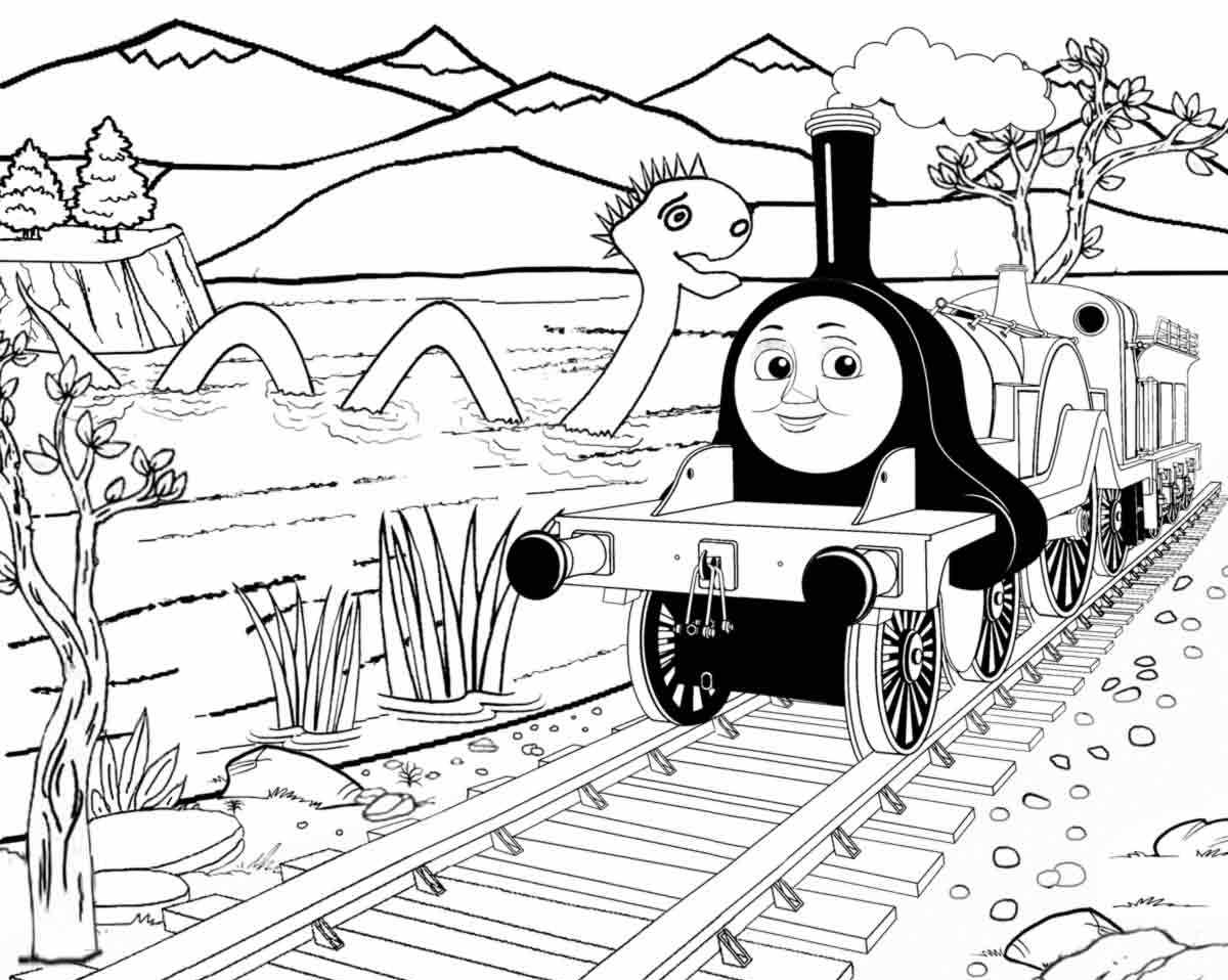 Thomas The Train S Emilydc56 Coloring Page