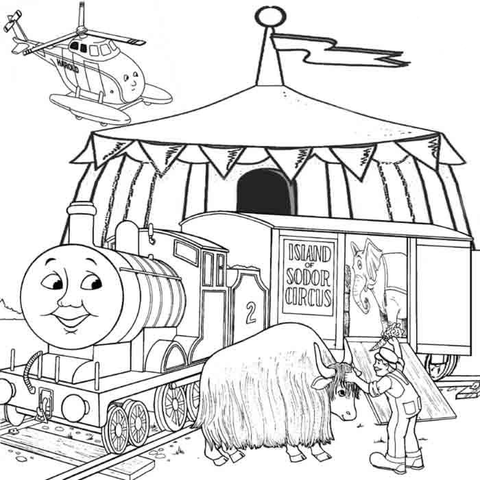 Thomas The Train S For Kids Printable25da Coloring Page