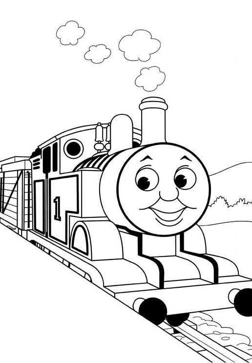 Thomas The Train S For Kidsc34e Coloring Page