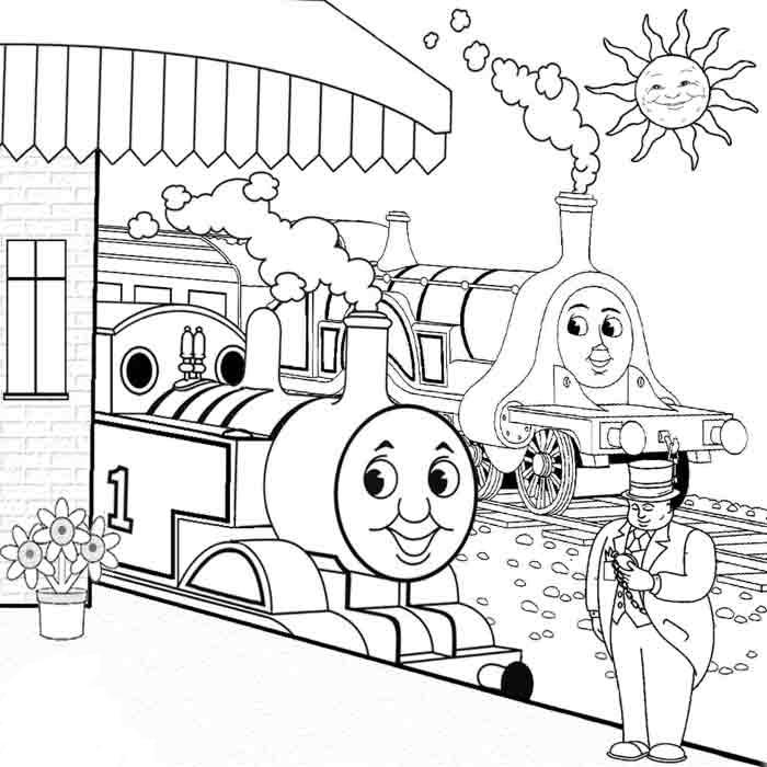 Thomas The Train S Freee21c Coloring Page