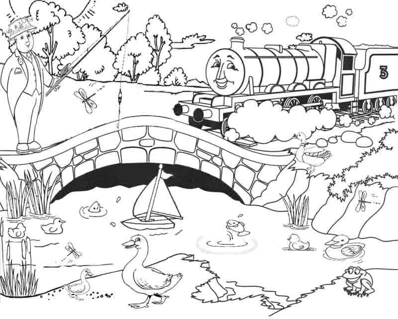 Thomas The Train S Henry271f Coloring Page