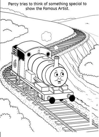 Thomas The Train S Percyc459 Coloring Page
