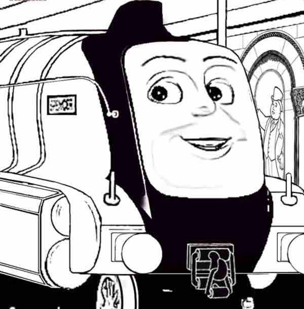 Thomas The Train S Spencer8b19 Coloring Page