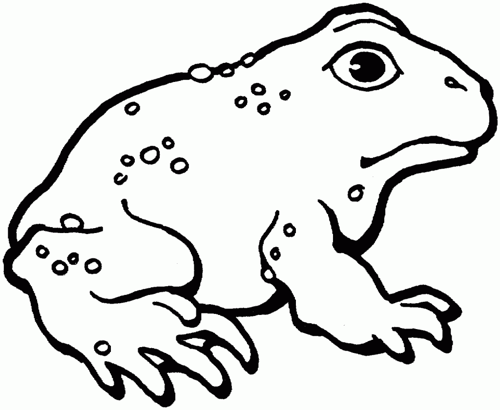 Toad 2 Coloring Page