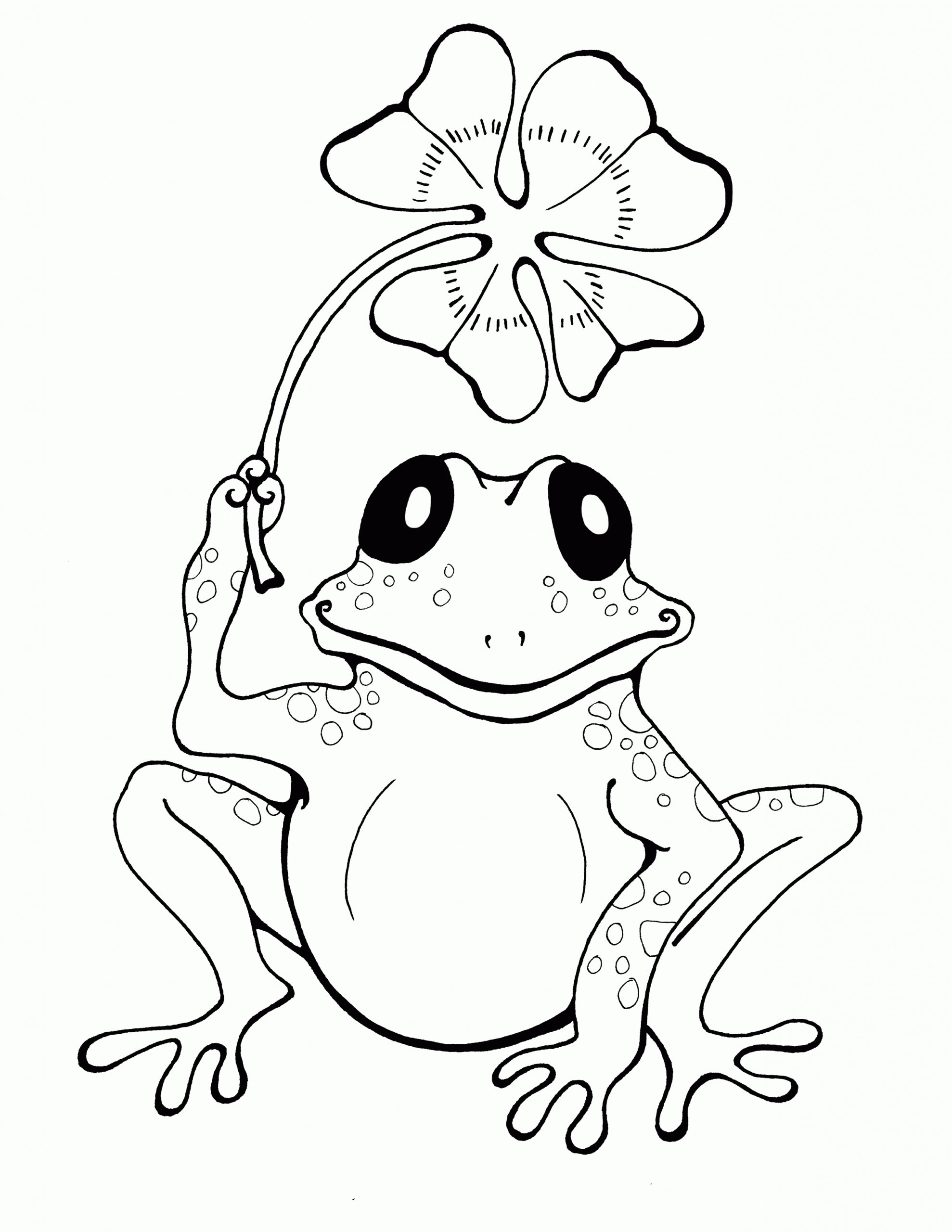 Toad 3 Coloring Page