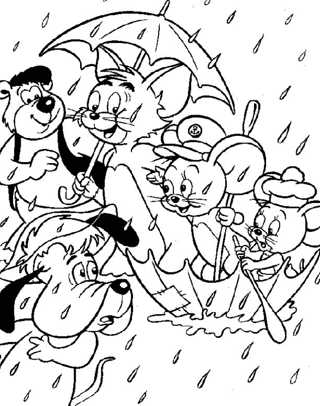 Tom And Jerry In A Rainy Day B9ff