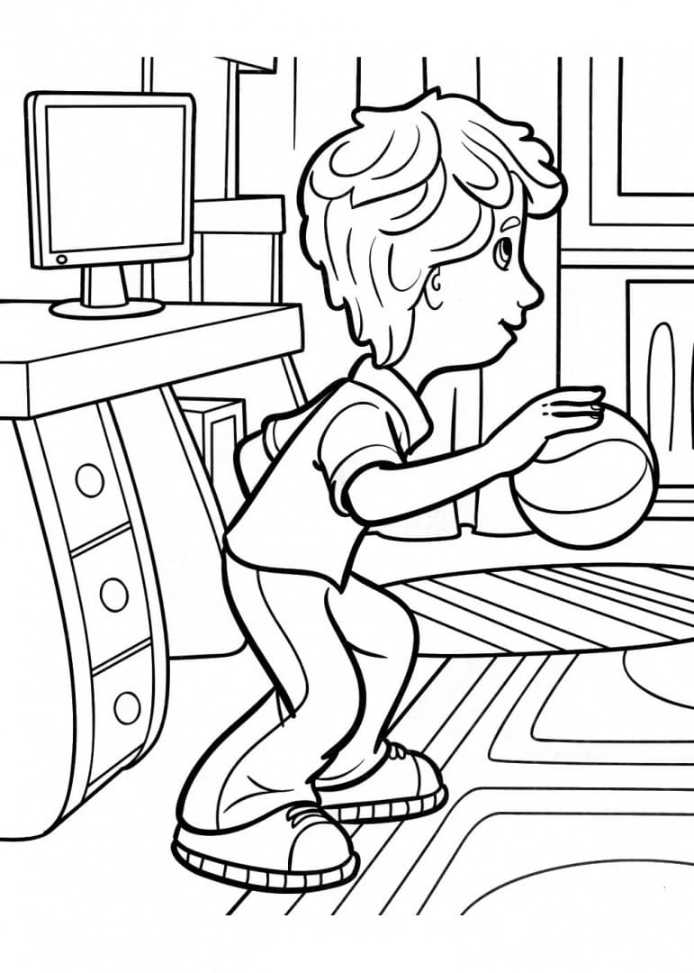 Tom from The Fixies 12 Coloring Page