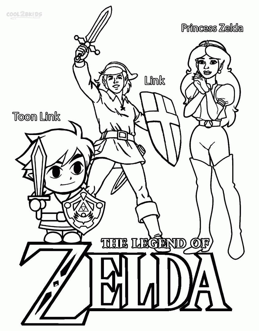 Toon Link Link Princess Zelda