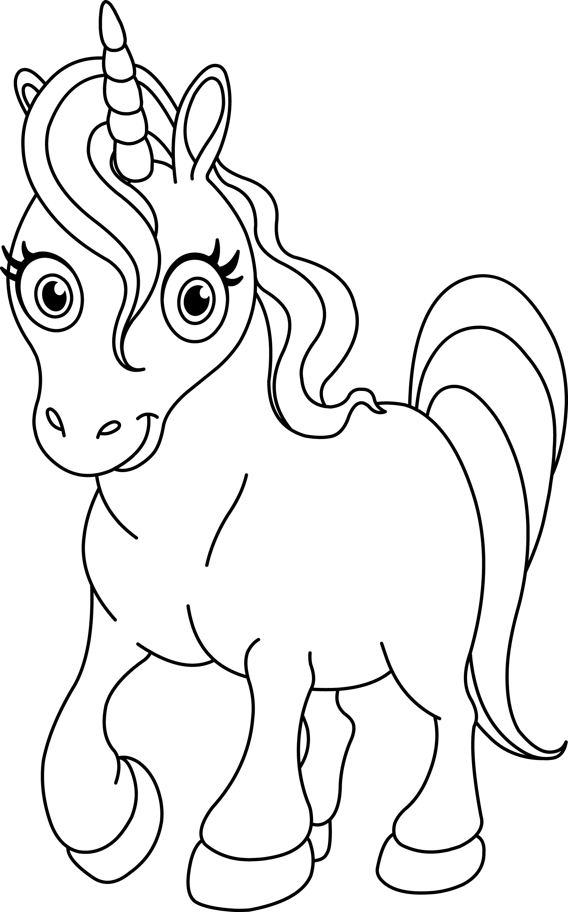 Top Unicorn Pictures To Print Coloring Page