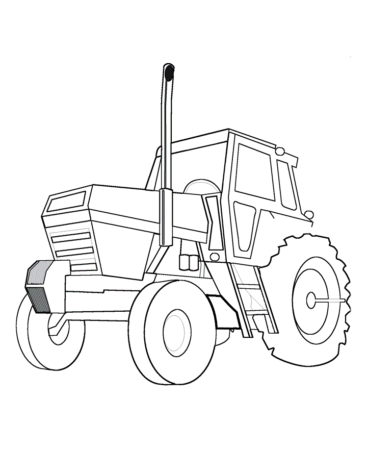Tractors To Print For Kids