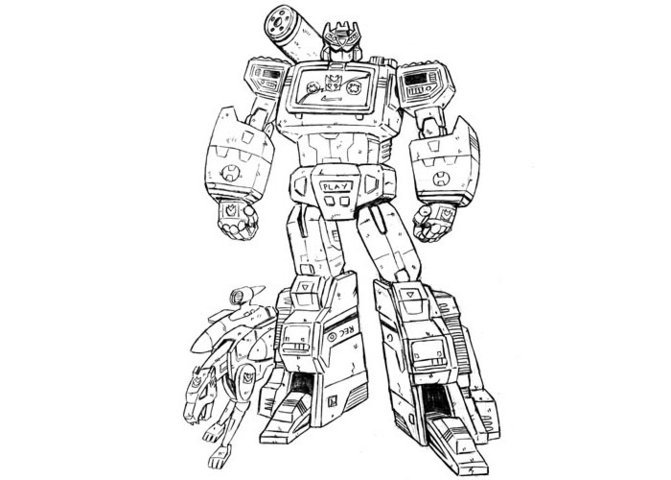 Transformers 124 Coloring Page