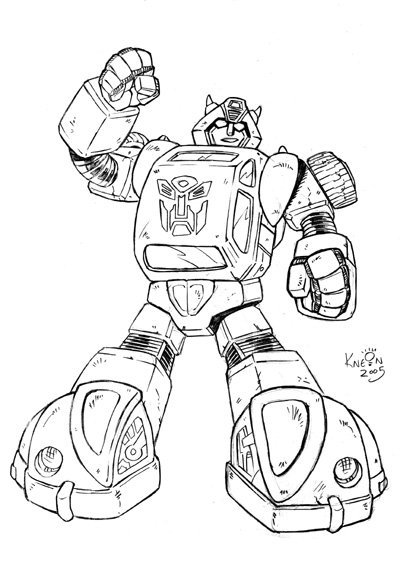 Transformers 142 Coloring Page