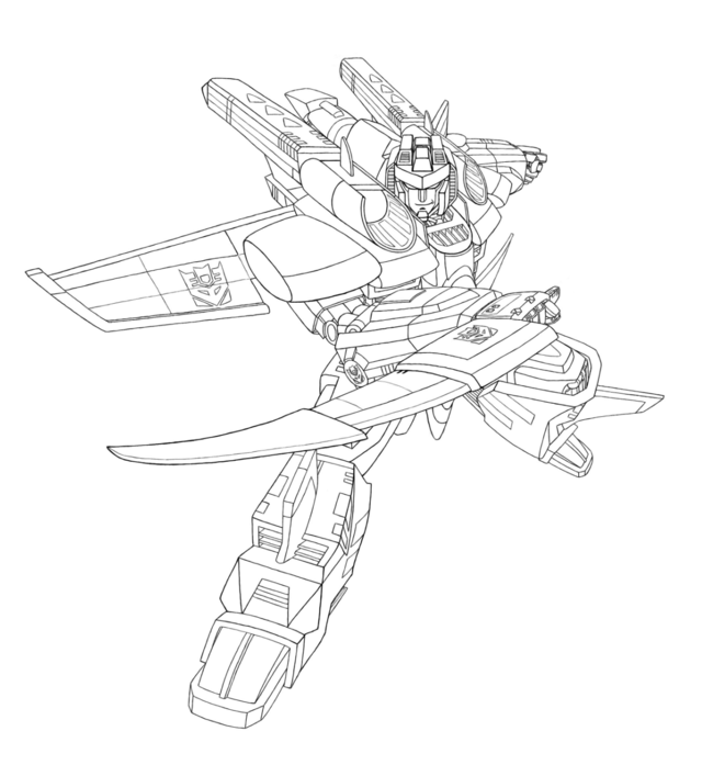 Transformers 176 Coloring Page