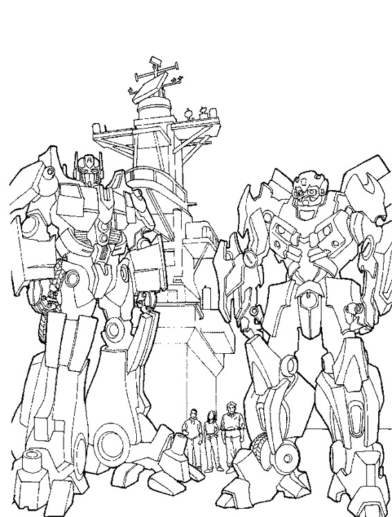 Transformers 196 Coloring Page