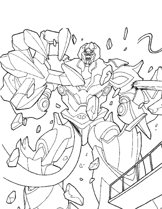 Transformers 228 Coloring Page