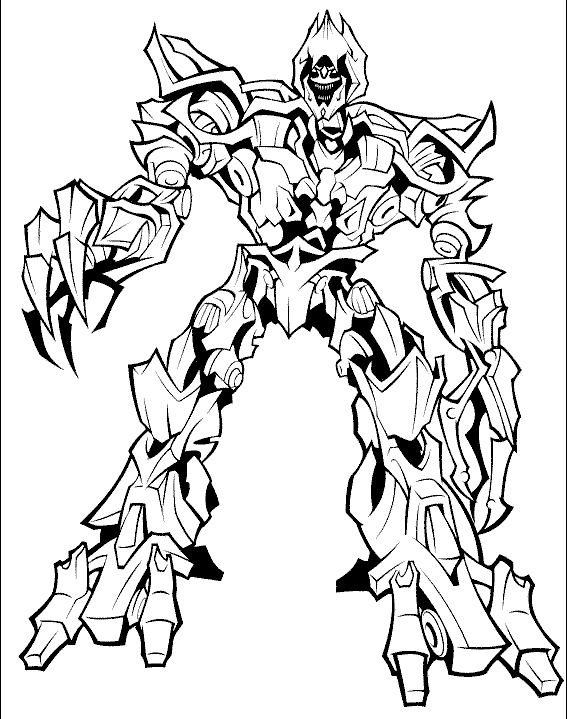 Transformers 246 Coloring Page