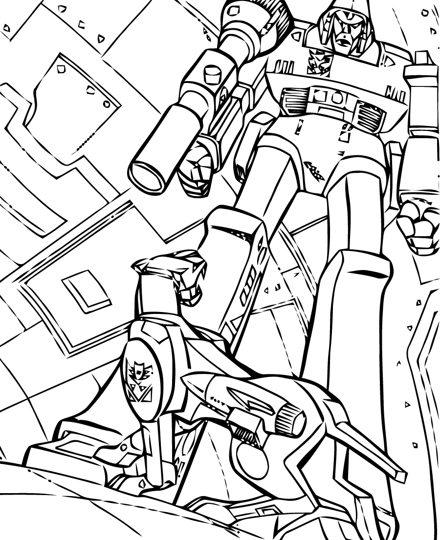 Transformers 48 Coloring Page