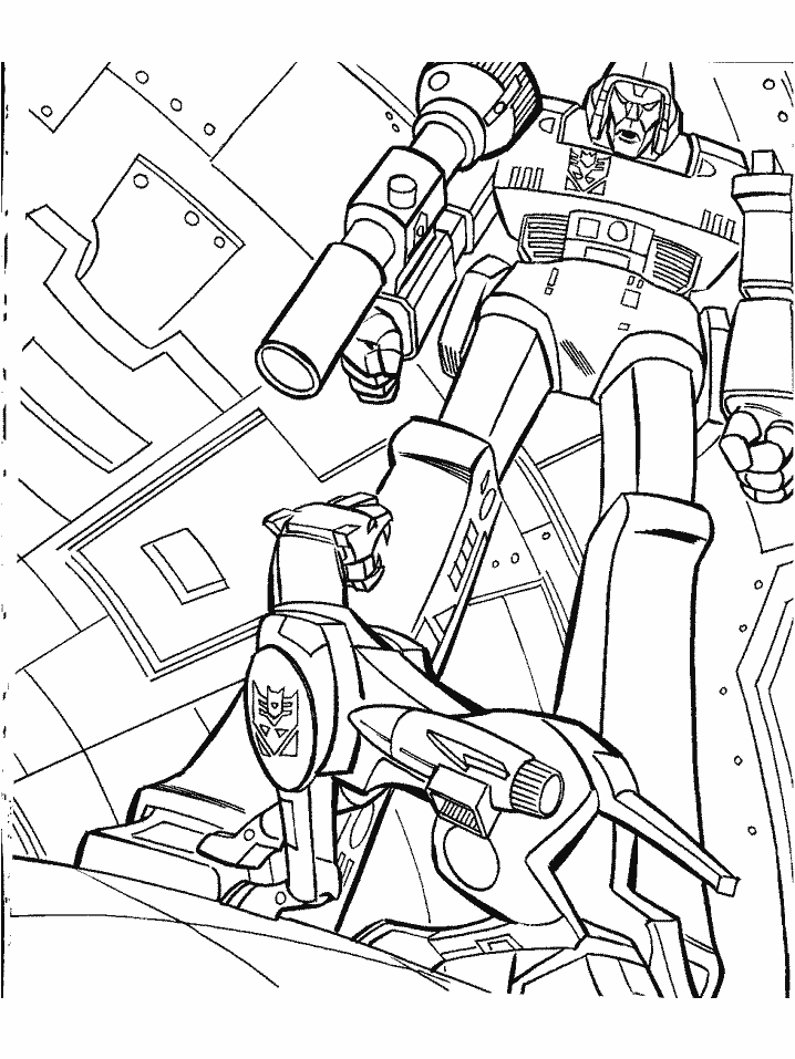 Transformers 61 Coloring Page