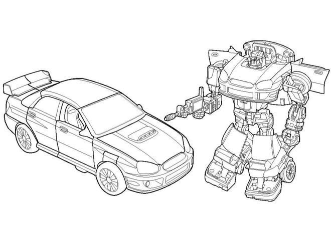 Transformers 68 Coloring Page