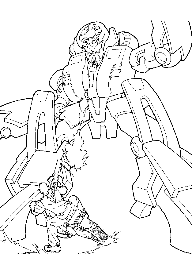 Transformers 71 Coloring Page