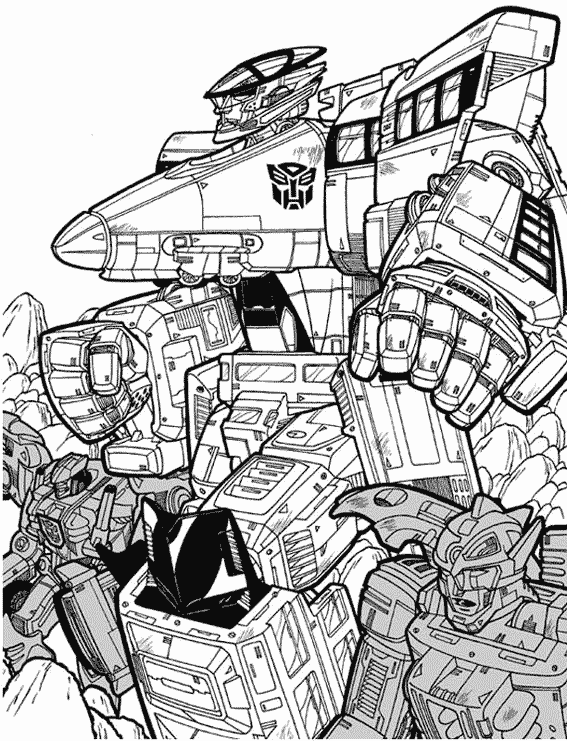 Transformers 82 Coloring Page