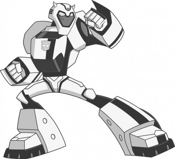 Transformers Bumblebee 2 Coloring Page