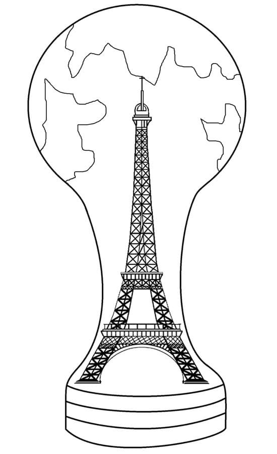 Trophy Eiffel Tower