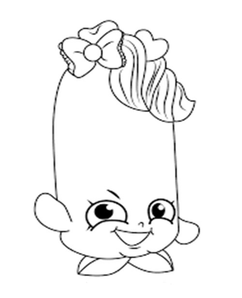 Twinky Winks Shopkin Coloring Page