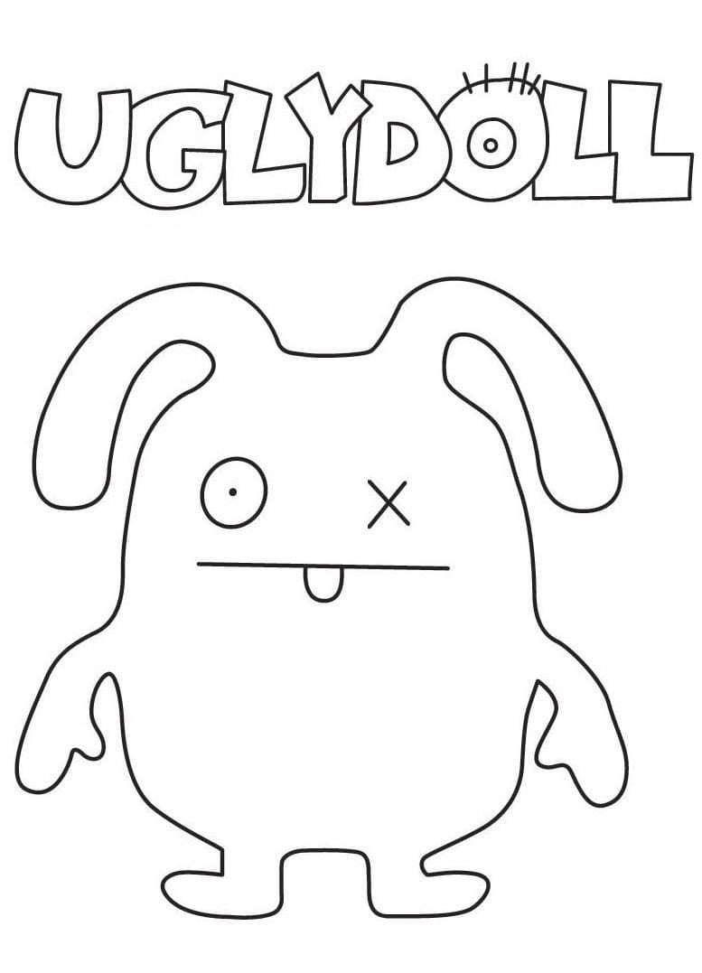 UglyDolls Ox Coloring Page