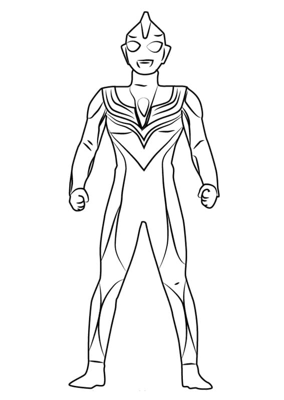 ultraman tiga coloring pages coloring cool