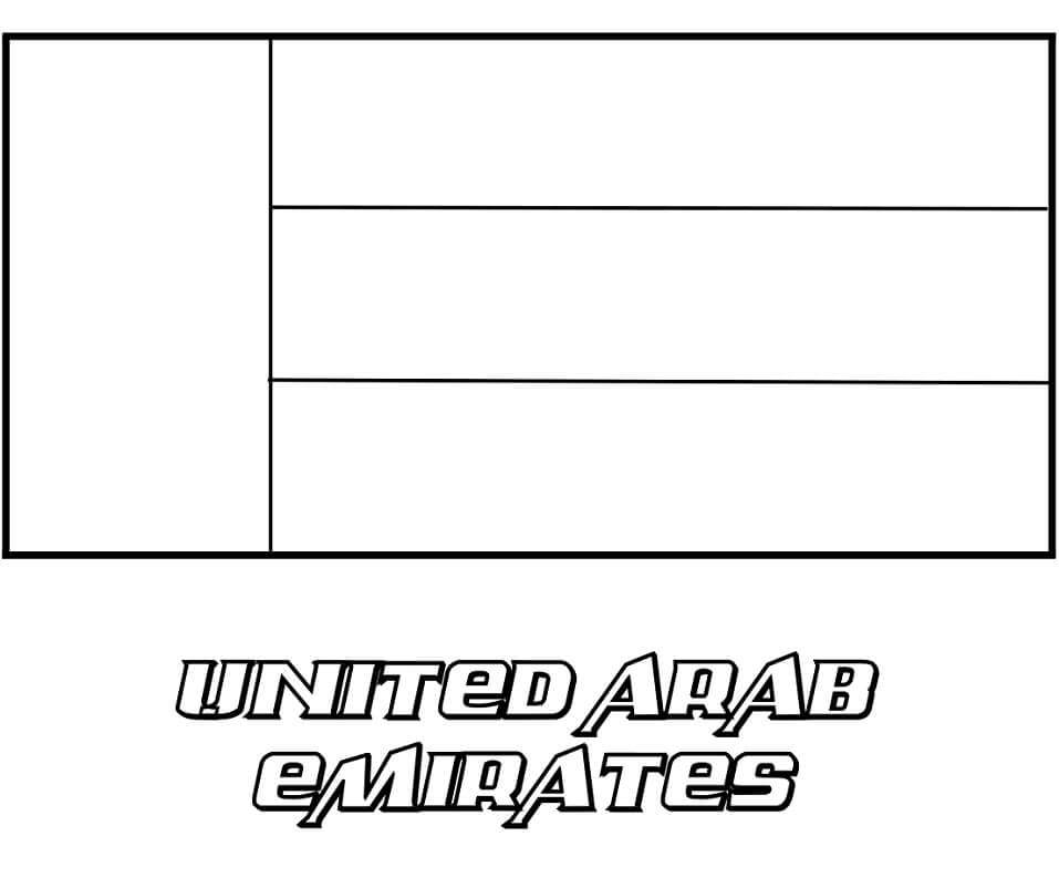 United Arab Emirates’s Flag