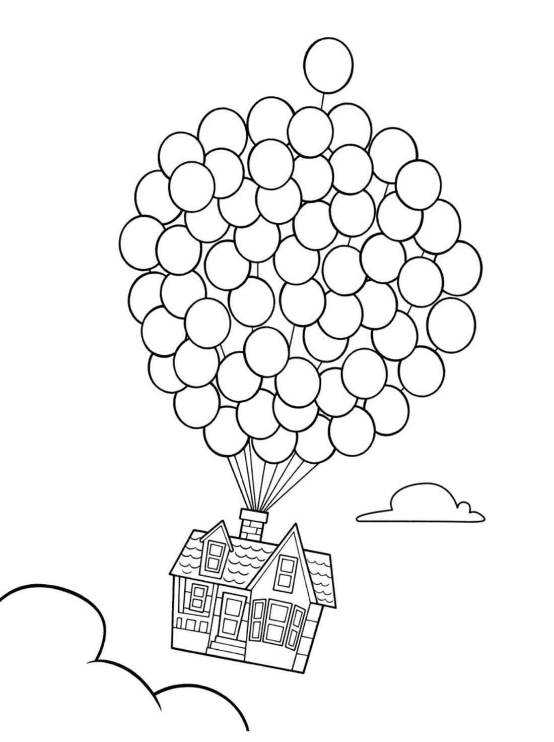 Up House and Balloons