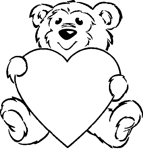 Valentines Day Disney Coloring Page