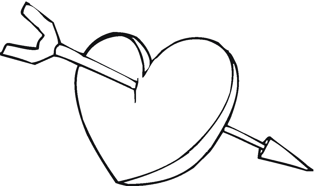 Valentines Day Heart Coloring Page