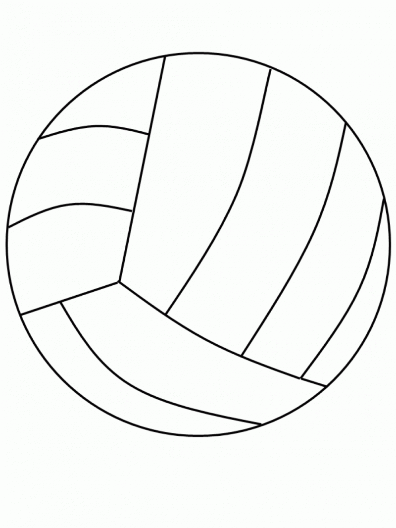 Volleyballs Printable