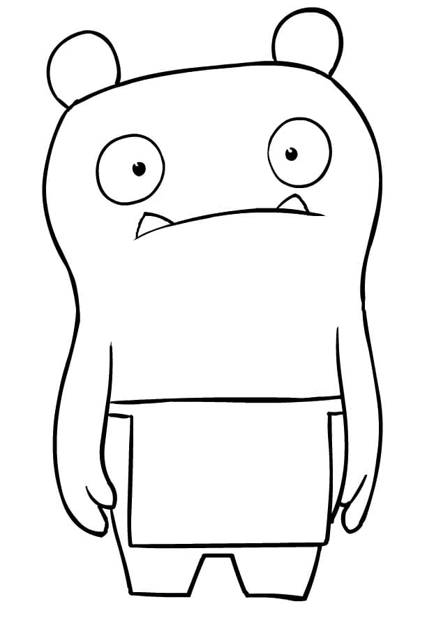 Wage from UglyDolls Coloring Page
