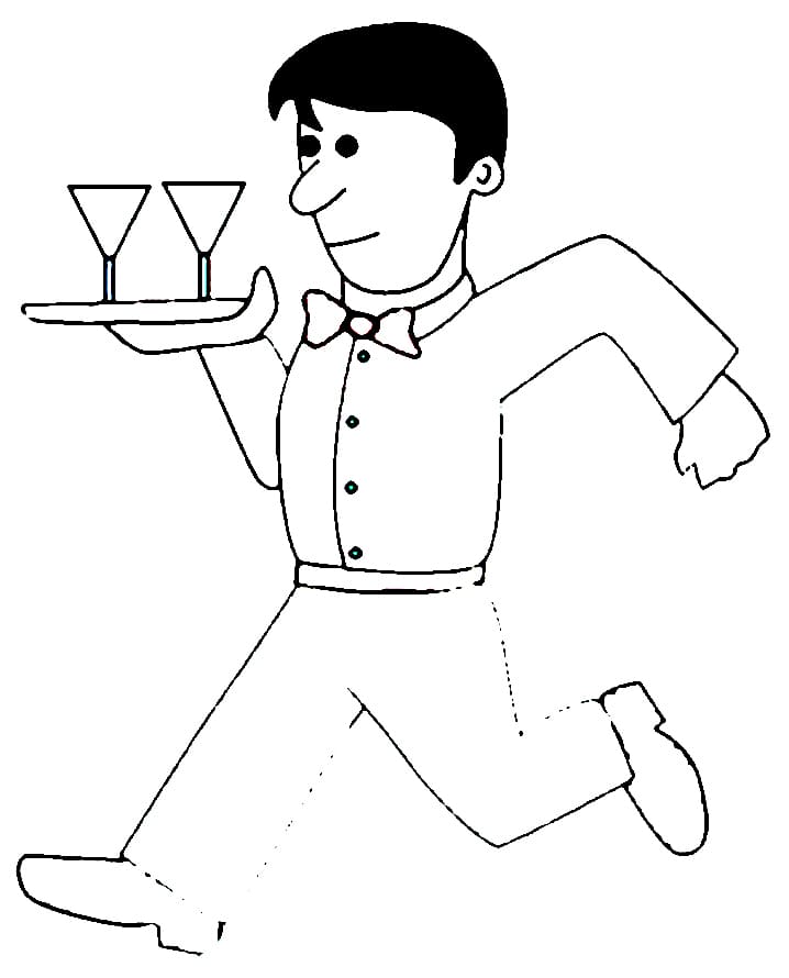 Waiter Running
