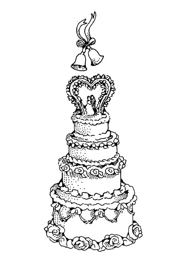 Wedding Cake And Bells