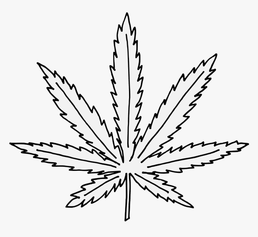 Weed 1 Coloring Page