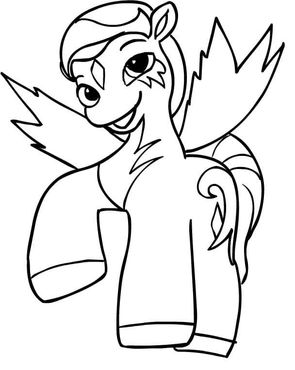 Willow from Filly Funtasia Coloring Page