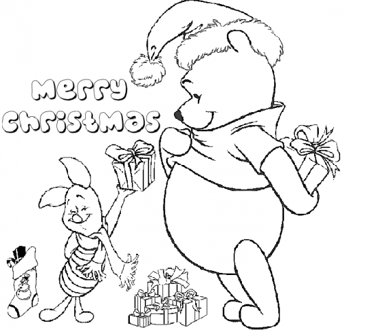 Winnie The Pooh And Piglet S Of Christmas