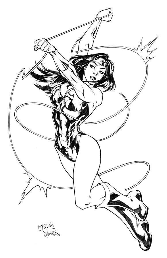 Wonder Woman Adult Commish By Nemafronspain Coloring Page