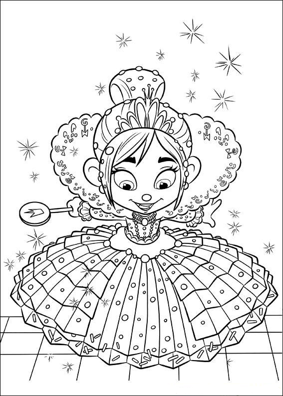 Wreck-it Ralphs Pictures Coloring Page