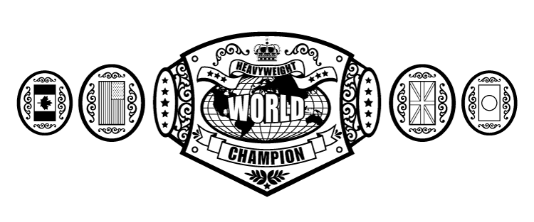 Wwe Championship Belt Coloring Page