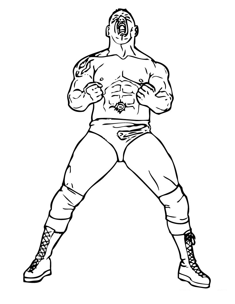 Wwe Wrestling Finn Balor Coloring Page