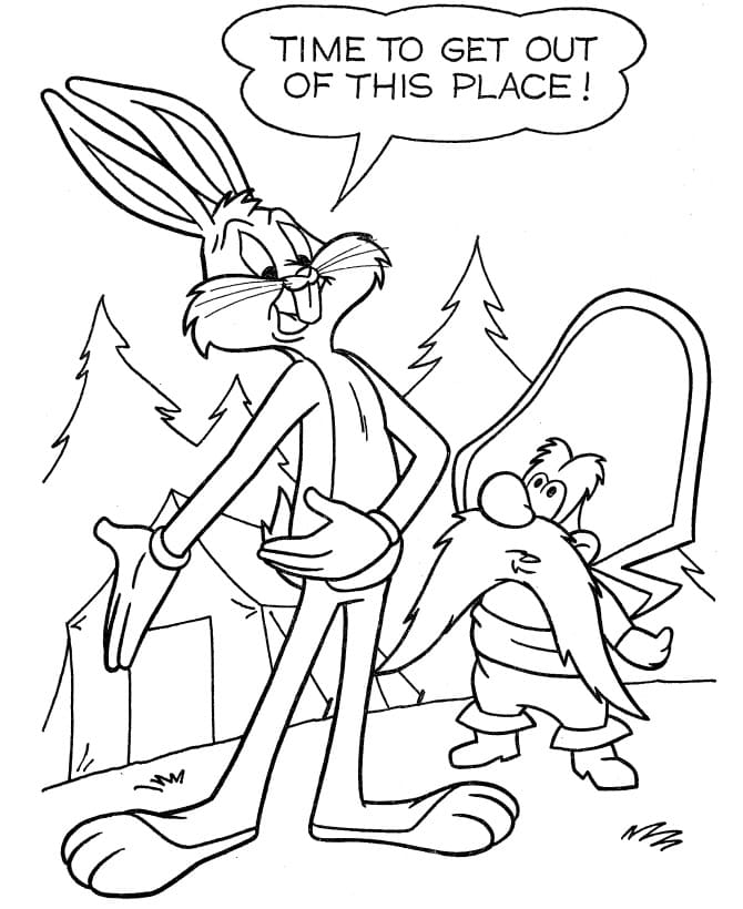 Yosemite Sam and Bugs Bunny 1