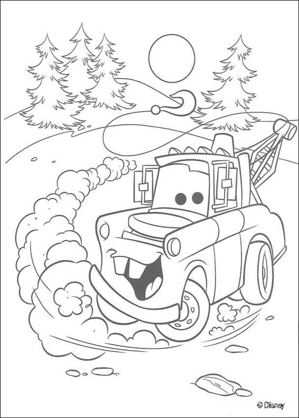 car 13 Cool Coloring Page